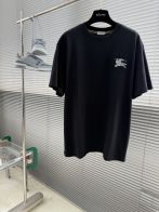 バーバリー 格安 ワンポイントロゴ半袖Tシャツ シンプル刺繍デザイン 高評価