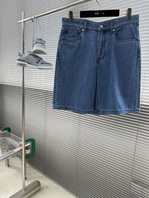 フェンディ スーパーコピー デニムショートパンツ ストレートシルエット 夏服 定番