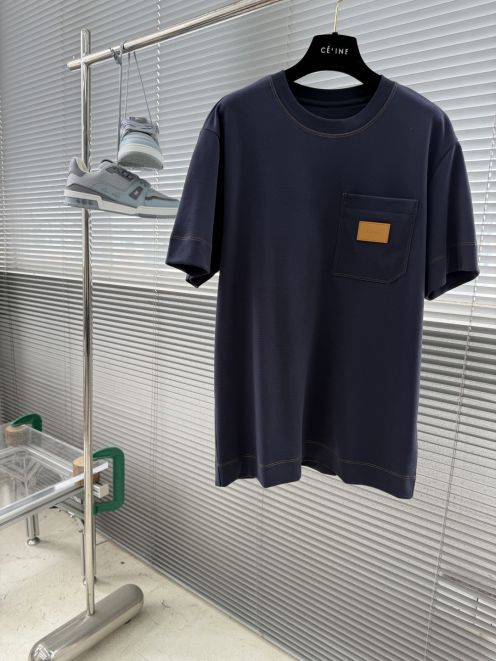 フェンディ n級 半袖Tシャツ ポケットロゴ シンプルデザイン 男女兼用 激安