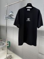 シャネル 本物級コピー ココマーク刺繍半袖Tシャツ ミニマルデザイン 高再現度