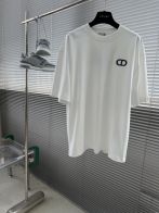 ディオール ハイブランド Tシャツ CDロゴ刺繍 半袖トップス 男女兼用