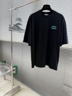 ディオール n級 Tシャツ CDロゴ刺繍 半袖トップス 通気