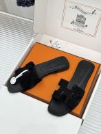 エルメス 格安 Hカットサンダル ラインストーン装飾 フラット設計 高評価