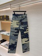 ルイ・ヴィトン n級 パッチワークデニムパンツ ダメージ加工 男女兼用 激安