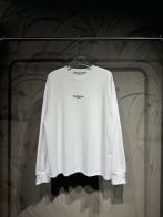 アレキサンダーワン 本物級コピー ロングスリーブTシャツ ホワイト 胸元ミニロゴ クルーネック リブ袖口 シンプルデザイン 口コミ多数