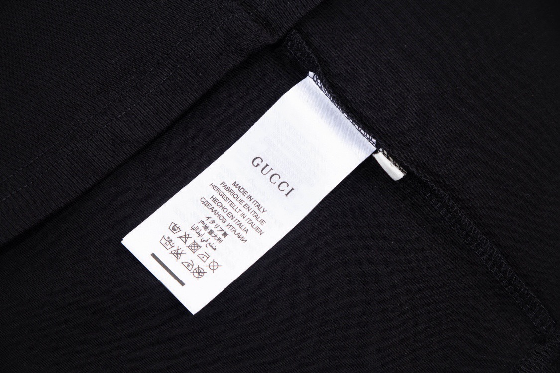 バレンシアガtシャツレディース激安通販 gucci x balenciagaコラボ トップス 柔らかい 純綿 ブラック_9