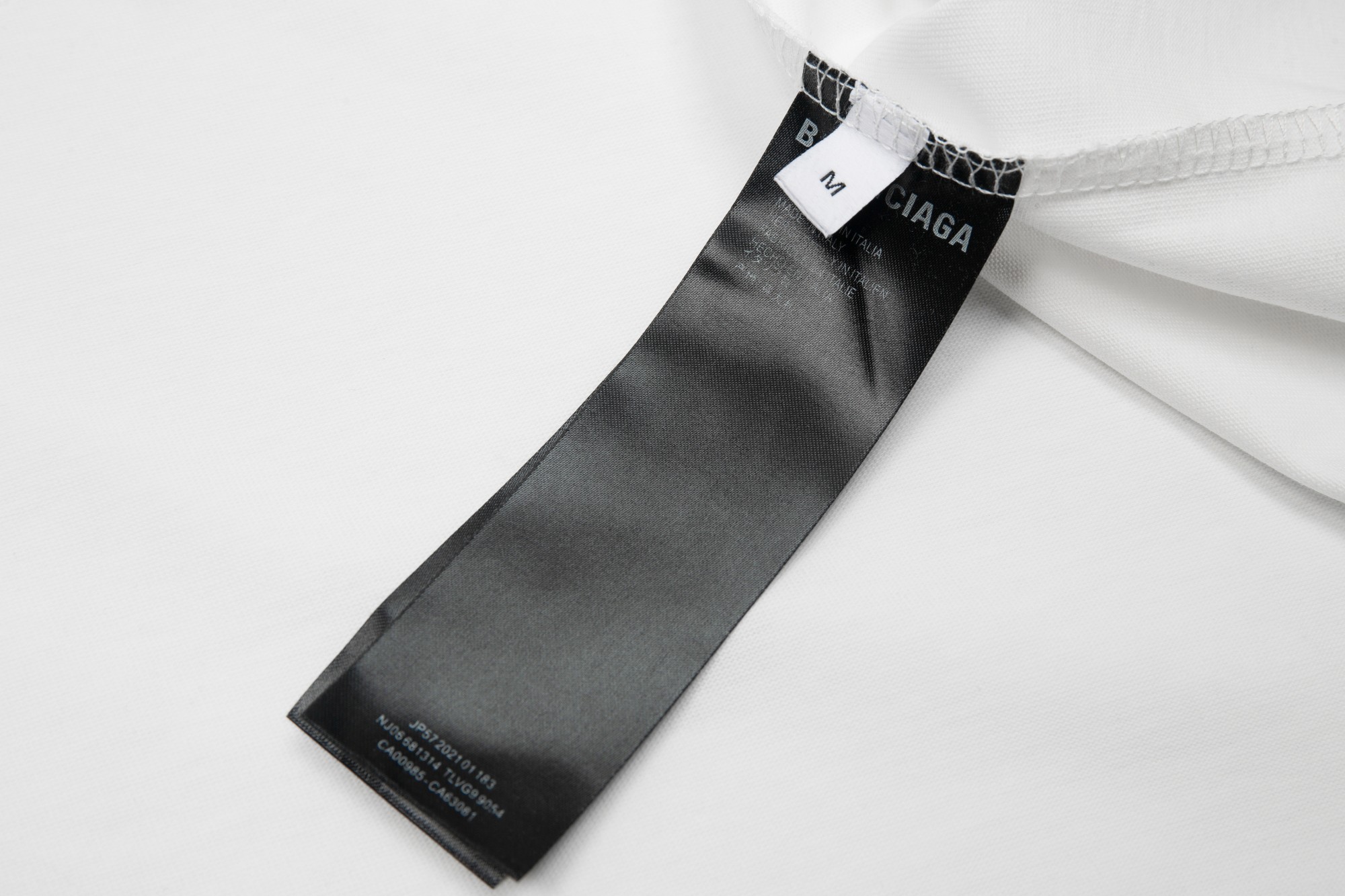 バレンシアガ オーバーサイズtシャツＮ級品 クルーネック 純綿 吸汗速乾 トップス 短袖 柔らかい ホワイト_5