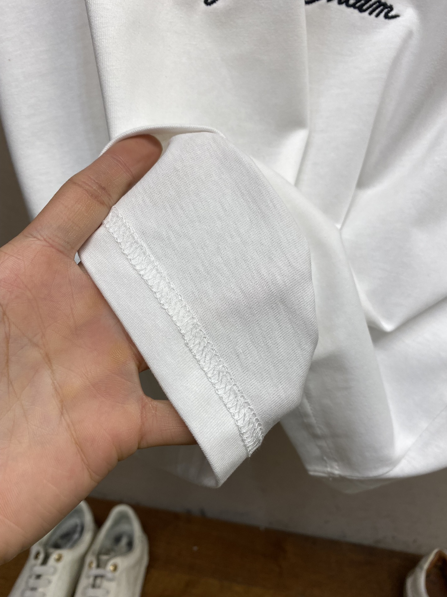 ルイヴィトンtシャツコーデスーパーコピー 純綿 海の動物 プリント 短袖 トップス 男女兼用 ホワイト_7