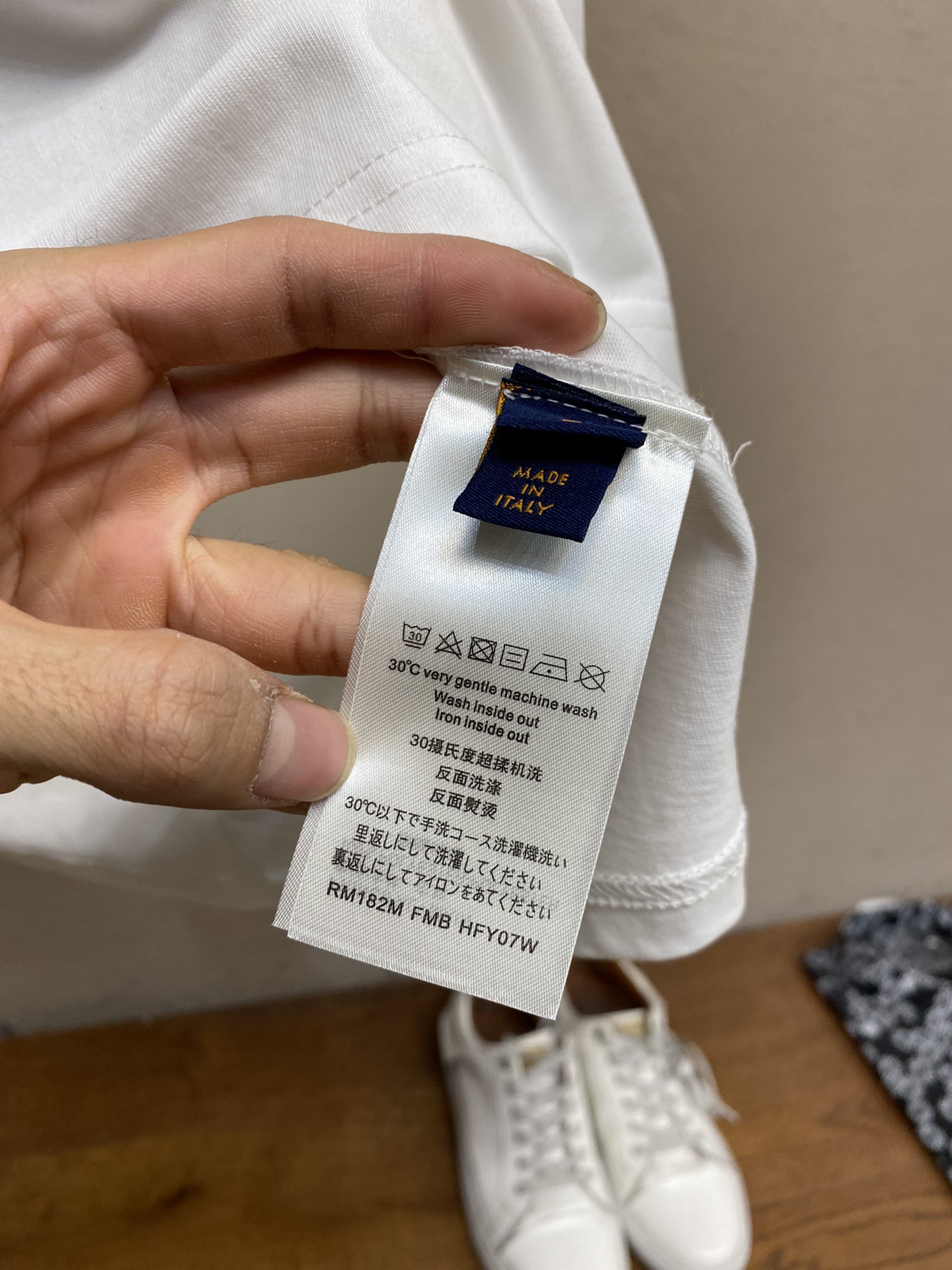 ルイヴィトンtシャツコーデスーパーコピー 純綿 海の動物 プリント 短袖 トップス 男女兼用 ホワイト_8