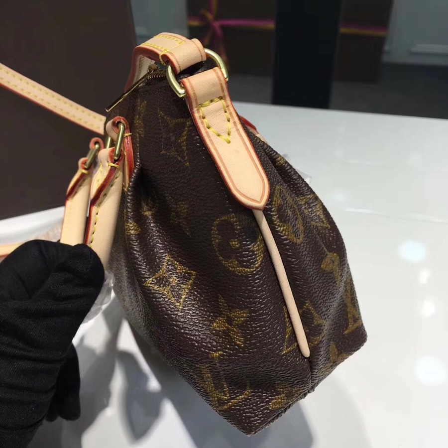 ルイヴィトンバッグ人気順スーパーコピー 花柄 人気品 型番M46740 斜め掛け 牛革 カジュアル ブラック_8