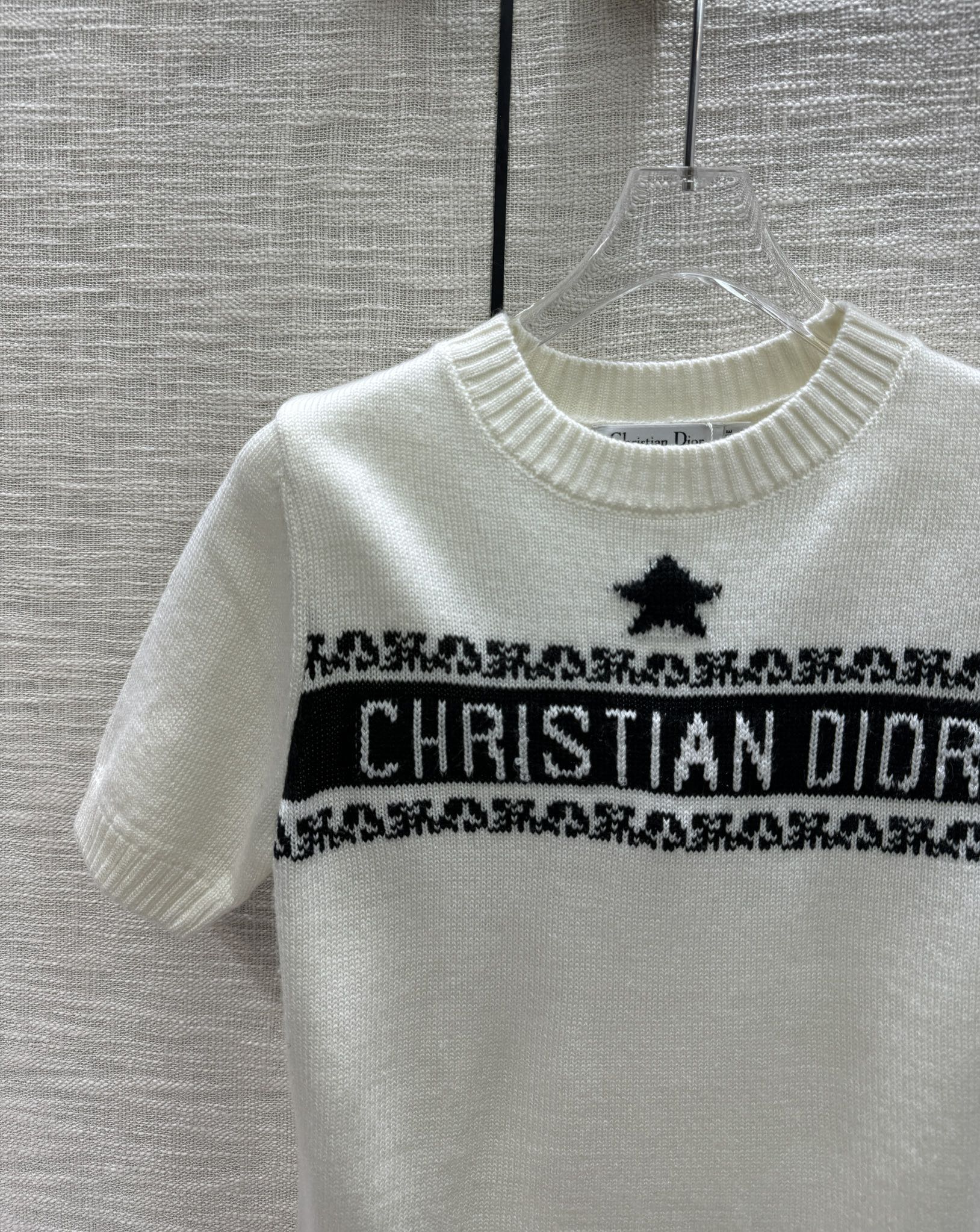 2024年のお買い得品 ディオールtシャツＮ級品 純綿 トップス 春新作 半袖 高品質 シンプル 型番A989B320C ホワイト_3