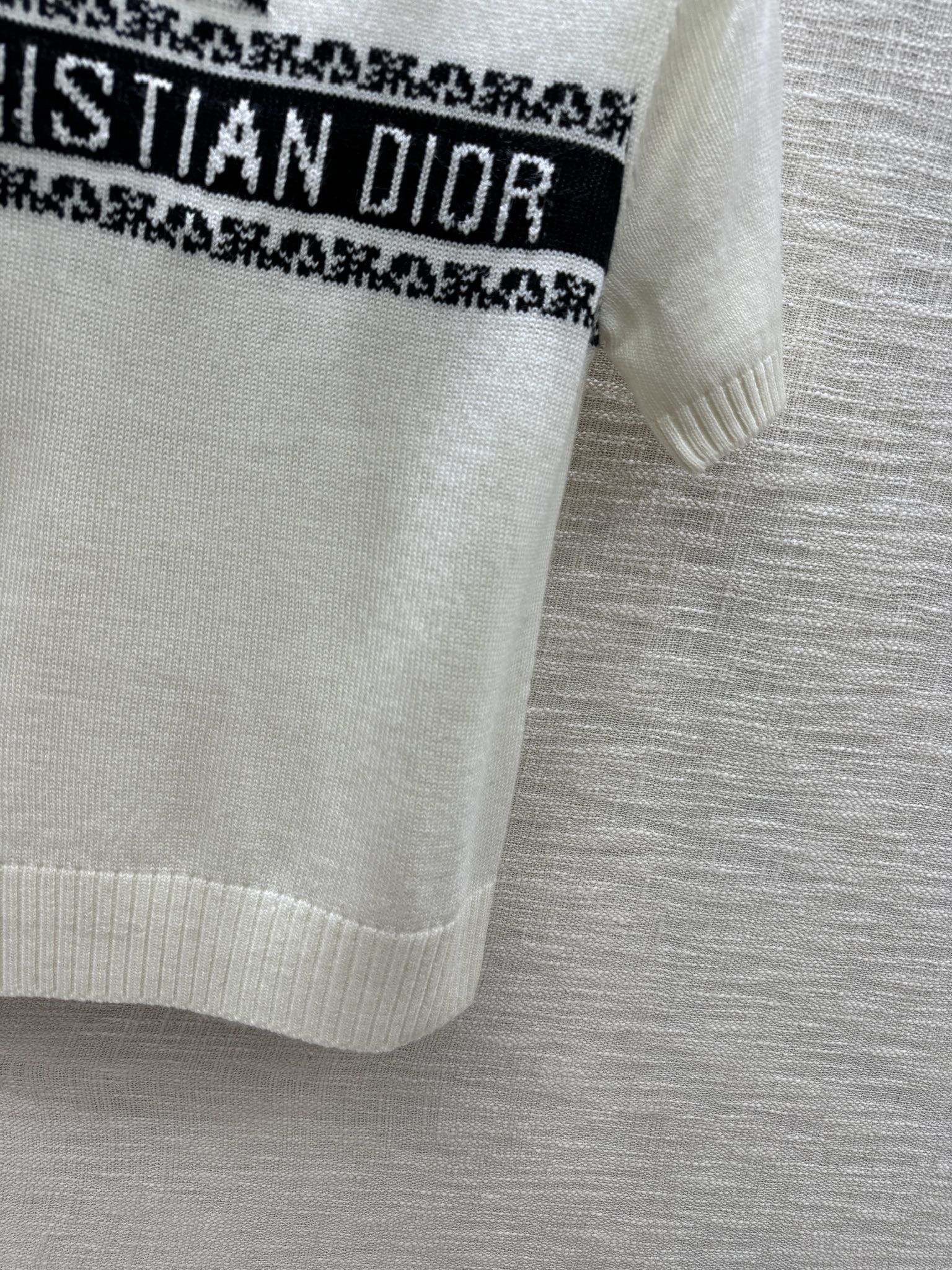 2024年のお買い得品 ディオールtシャツＮ級品 純綿 トップス 春新作 半袖 高品質 シンプル 型番A989B320C ホワイト_6