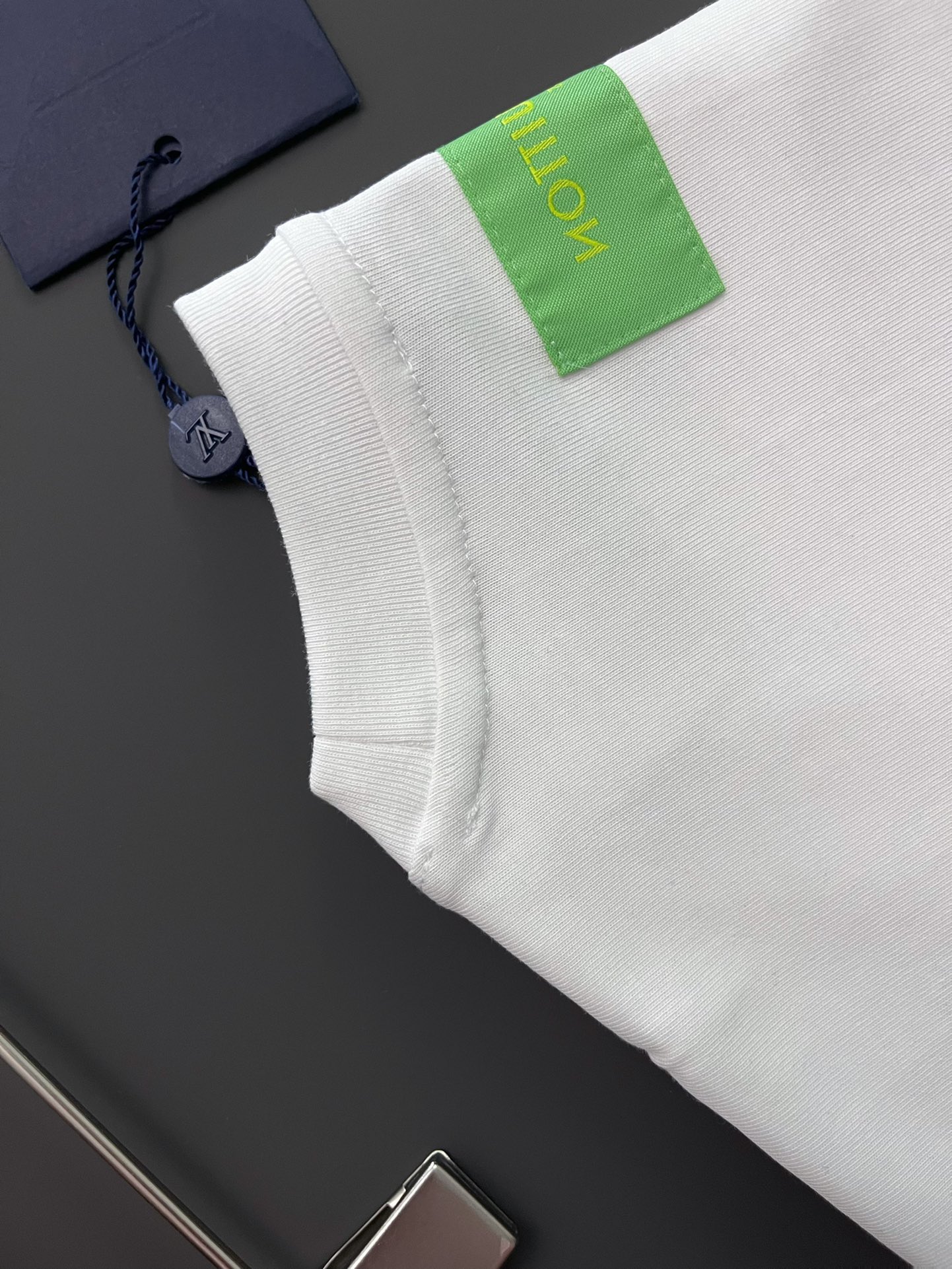 ルイヴィトンtシャツＮ級品 ロゴプリント 純綿 春夏服 シンプル 半袖 カジュアルトップス ホワイト_7