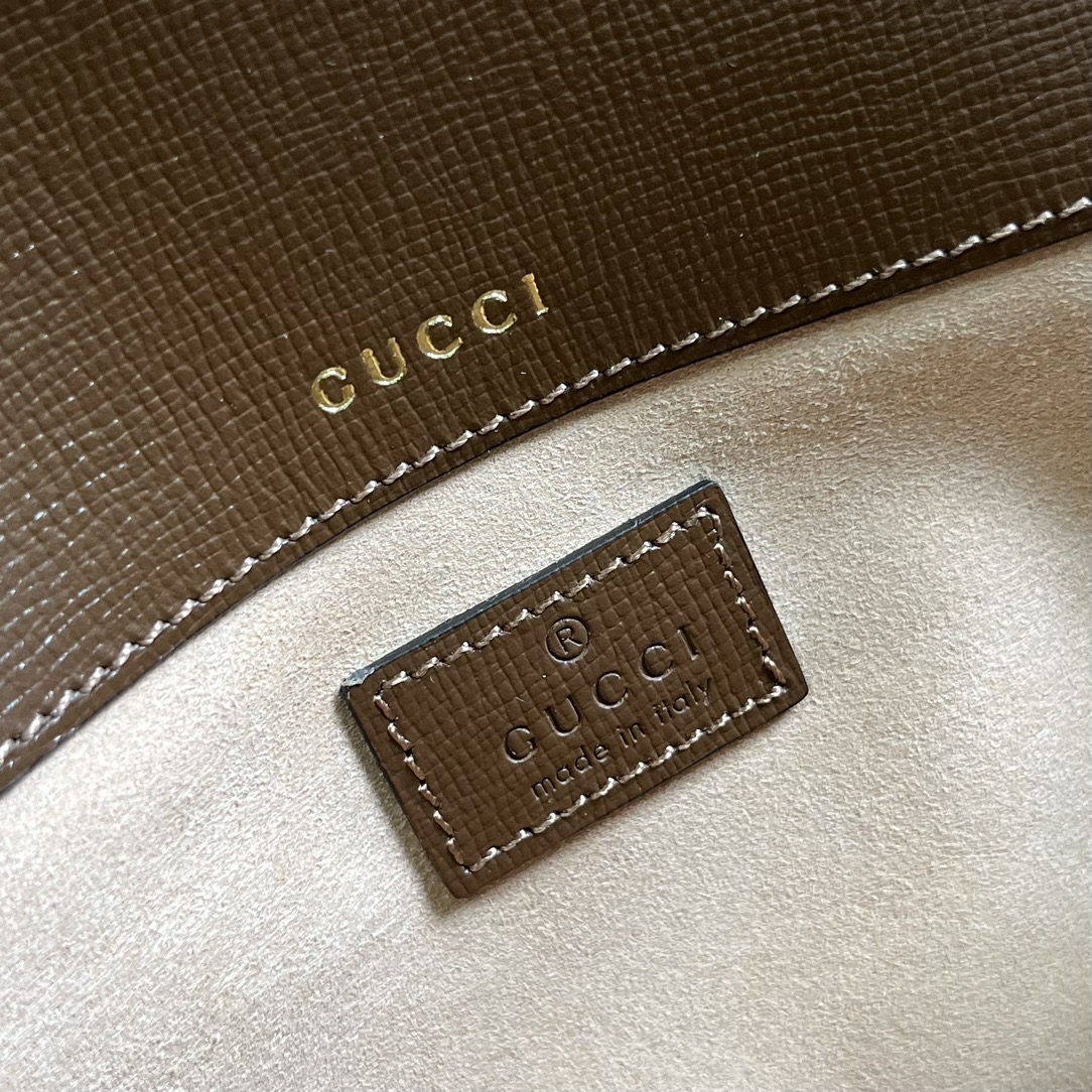 gucci バッグコピー Horsebit 1955シリーズ 斜め掛けバッグ 持ちバッグ 型番735178 レザー 本革 レディース ブラウン_9