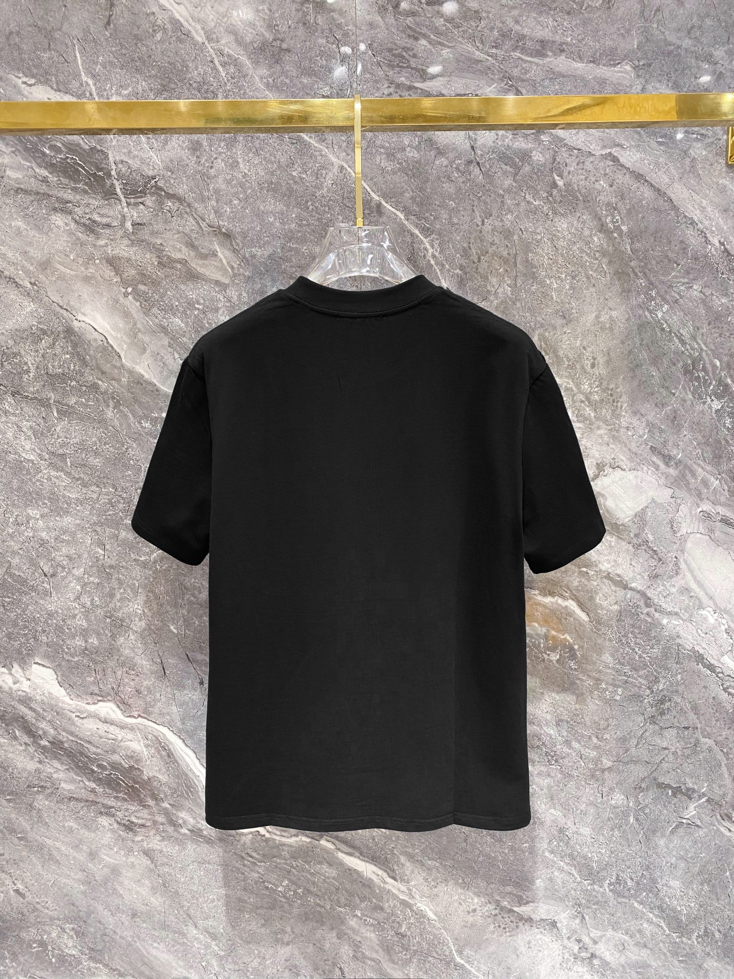 お得品‼fendi t シャツ レディース偽物 夏服 トップス 純綿 ロゴプリント simple 柔らかい 半袖 ブラック_8