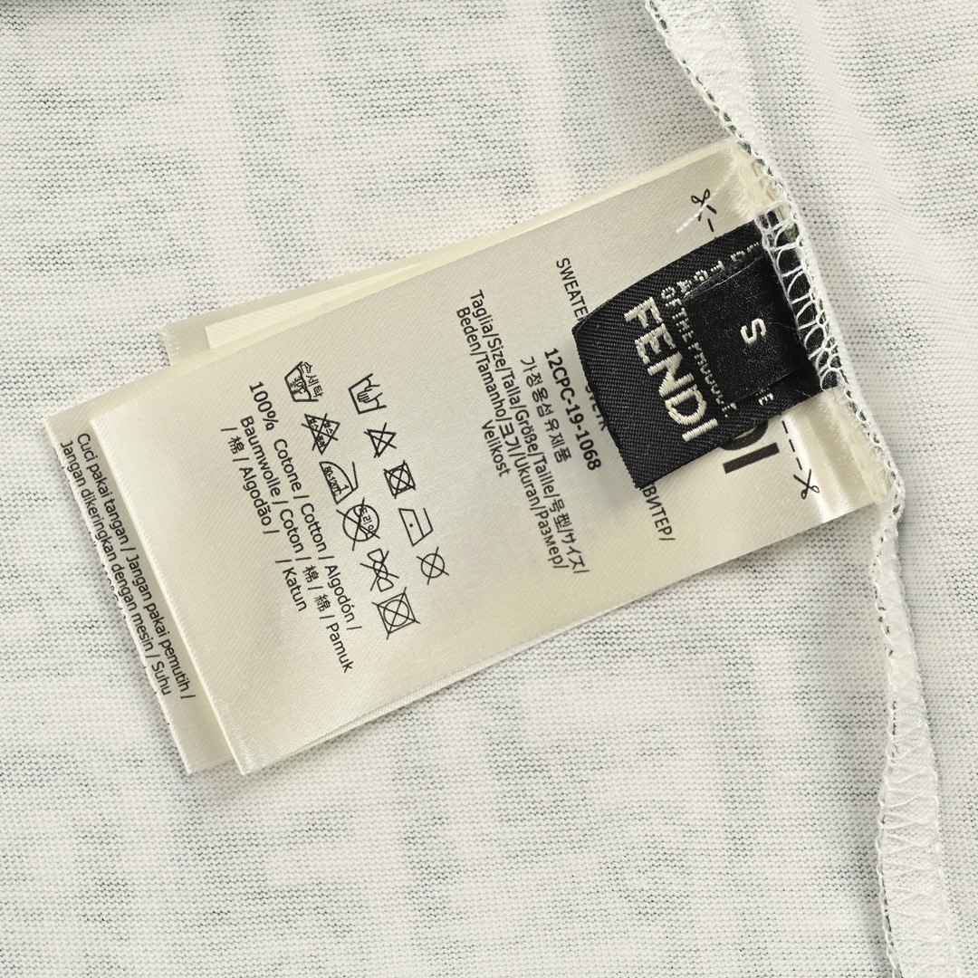 オンライン限定 fendi メンズ t シャツ偽物 トップス 純綿 プリント 花柄 柔らかい 半袖 シンプル 夏服 グリーン_8