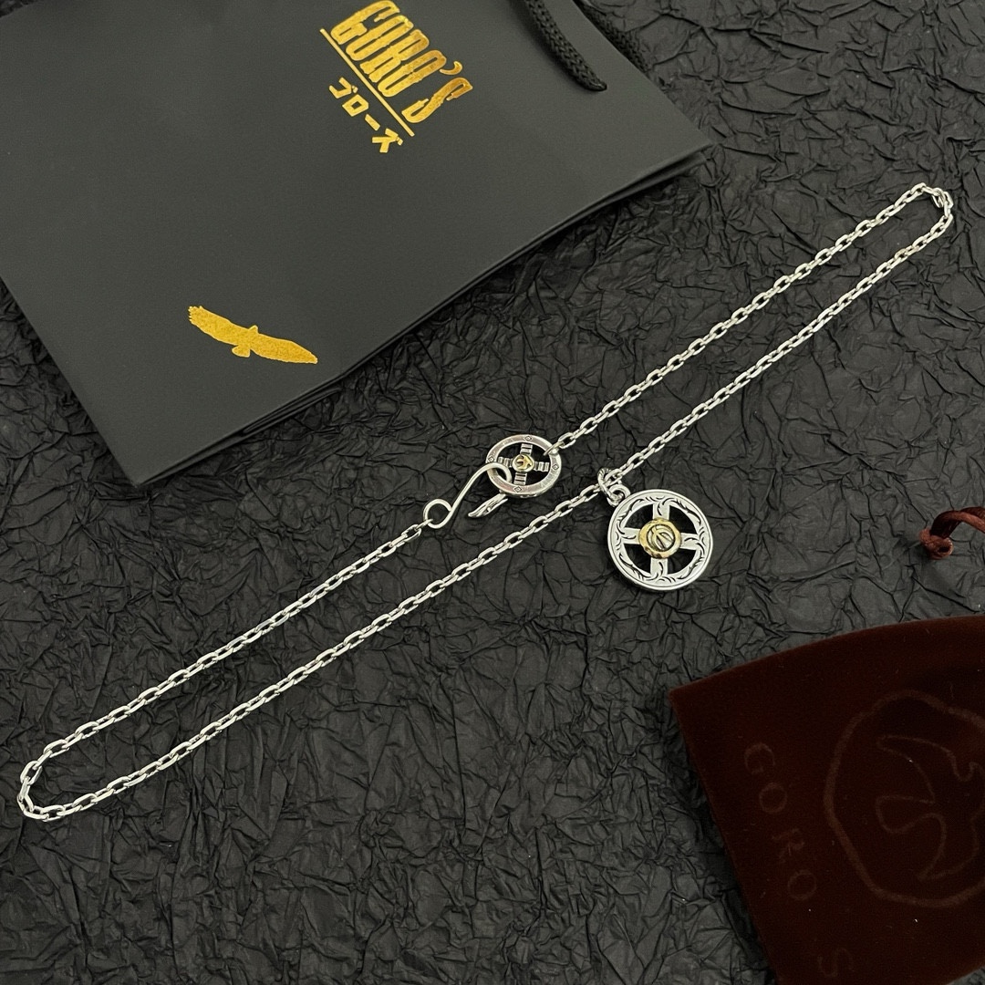 超低価格 イーグル ネックレス ゴローズ偽物 ペンダント 人気流行品 カップル パンクロッカー シルバー_4