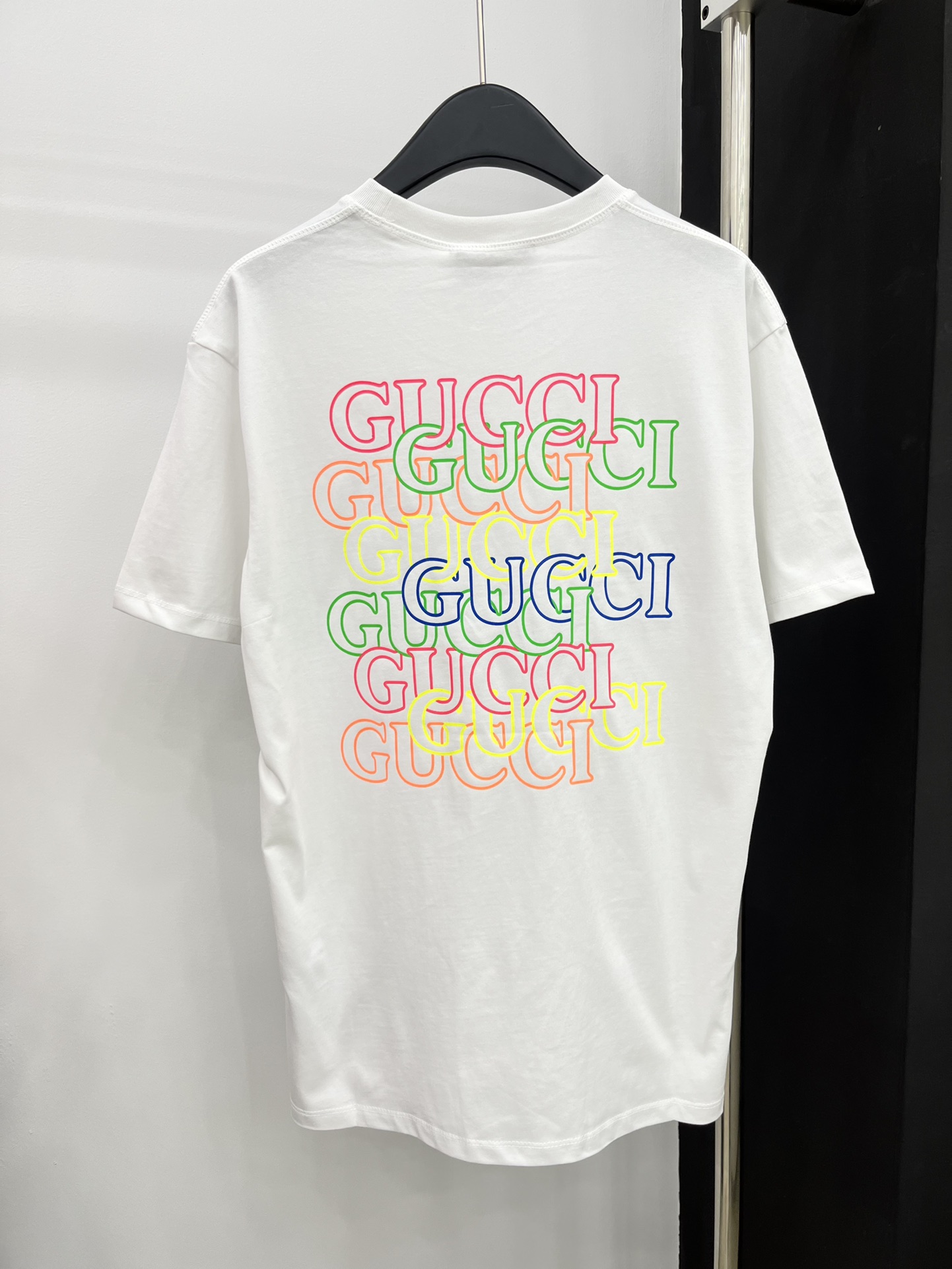 bts gucci t シャツ激安通販 華やかな雰囲気 柔らかい トップス 純綿 プリント シンプル ホワイト_6