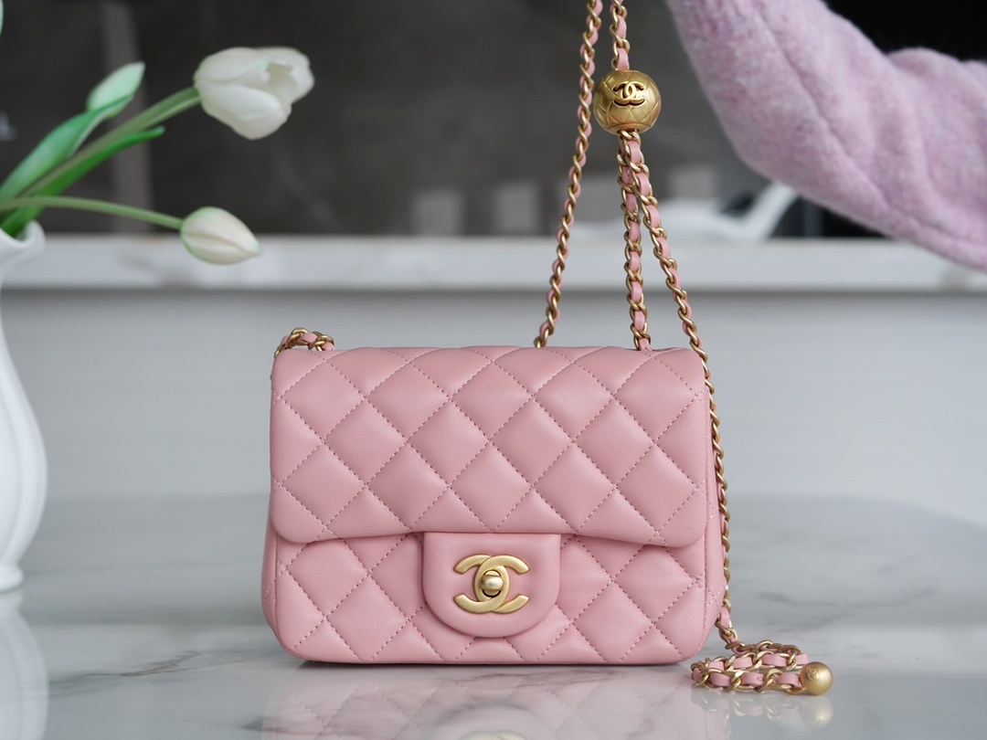 classy シャネルバッグ激安通販 優雅 牛革 高品質 チェーンバッグ 17860021 ピンク_2