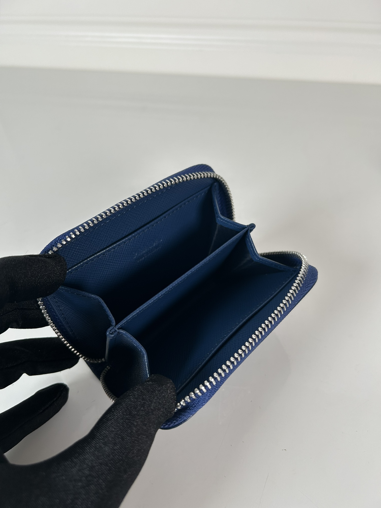プラダ財布 アウトレット激安通販 小遣いバッグ カートバッグ 2MM003 男女兼用 便利 レザー ブルー_7