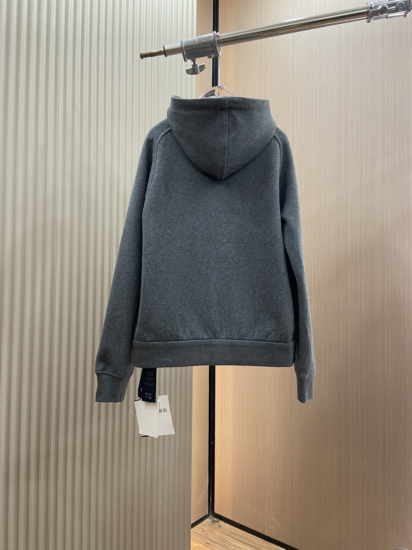dior ジャケット サイズ感スーパーコピー 運動 トップス アウター 厚い 暖かい フード付き グレイ_2