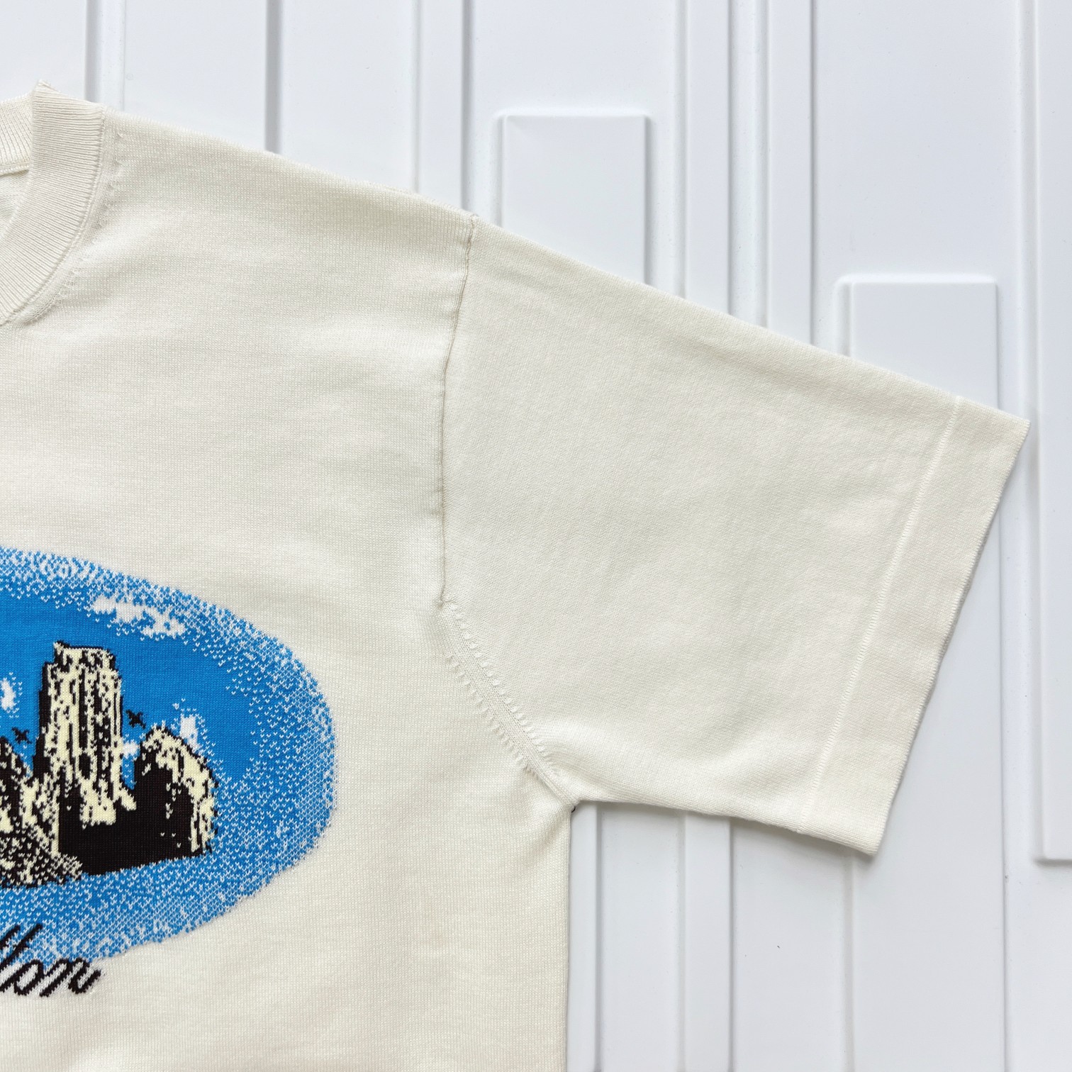 限定の人気 ルイヴィトン tシャツ 値段コピー 半袖 トップス プリント 純綿 ホワイト_6