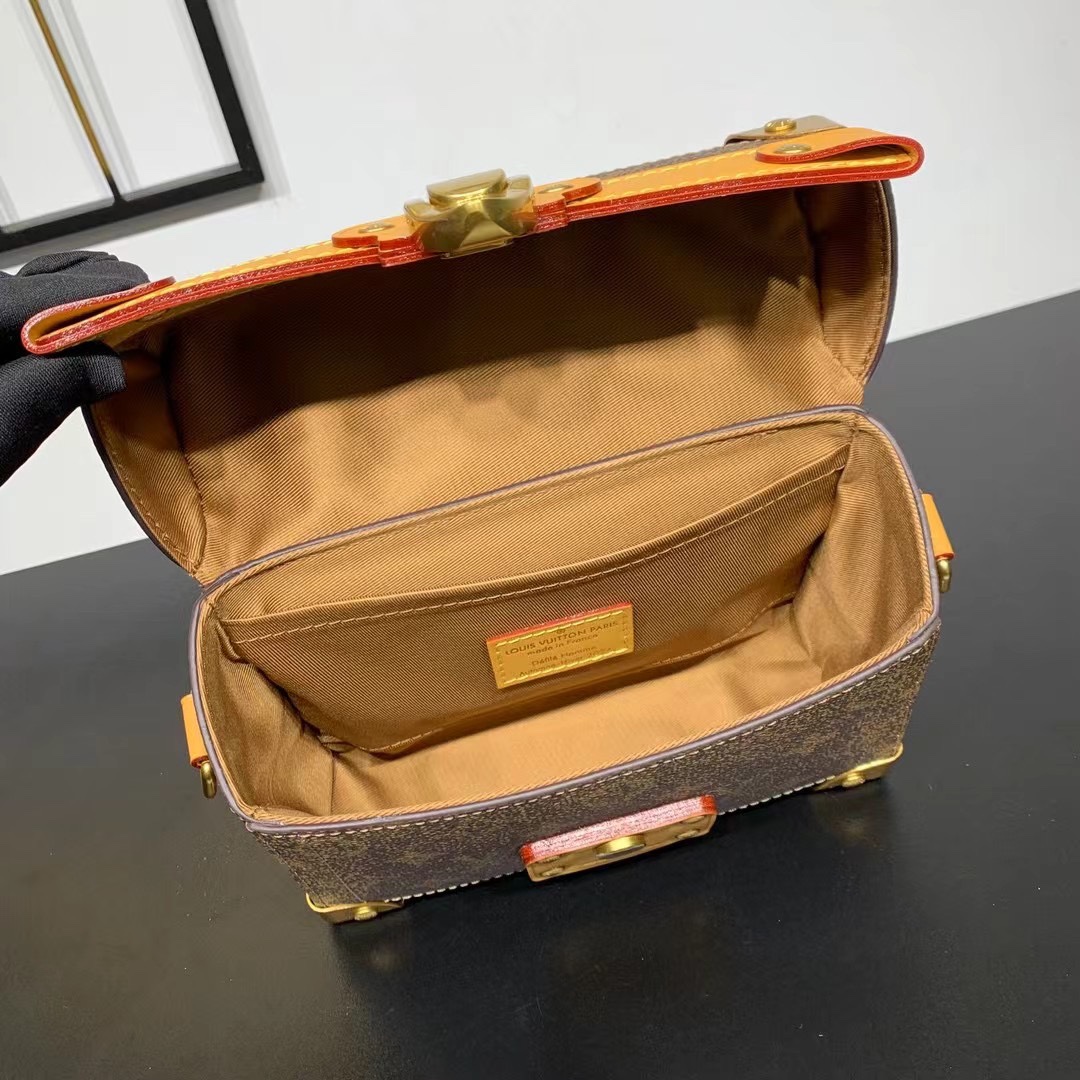 ルイヴィトンバッグ シリアルナンバーＮ級品 本革 レザー M11535 斜め掛けバッグ ブラウン_4