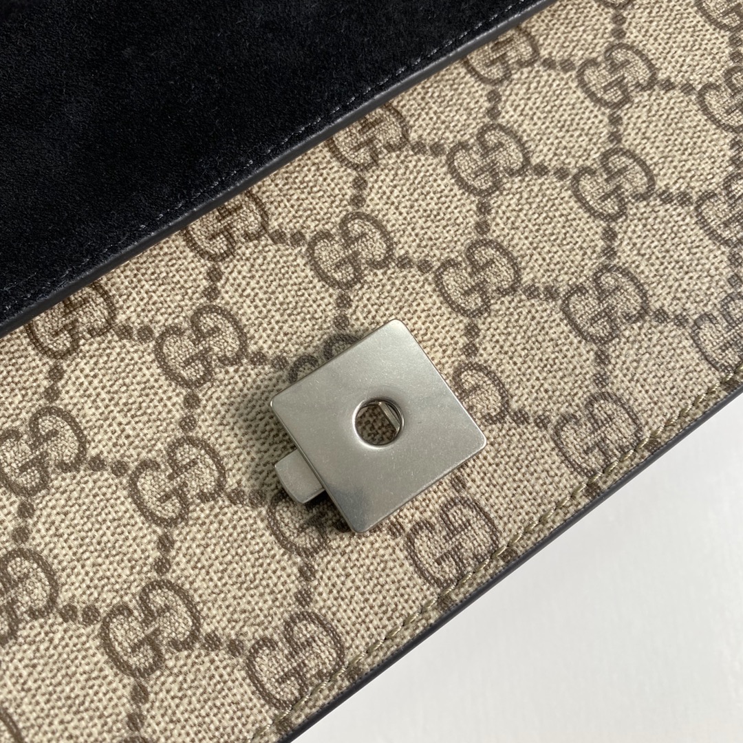 gucci バッグコピー 斜め掛けバッグ 本革 レザー 品質保証 シンプル 花柄 ブラウン_7
