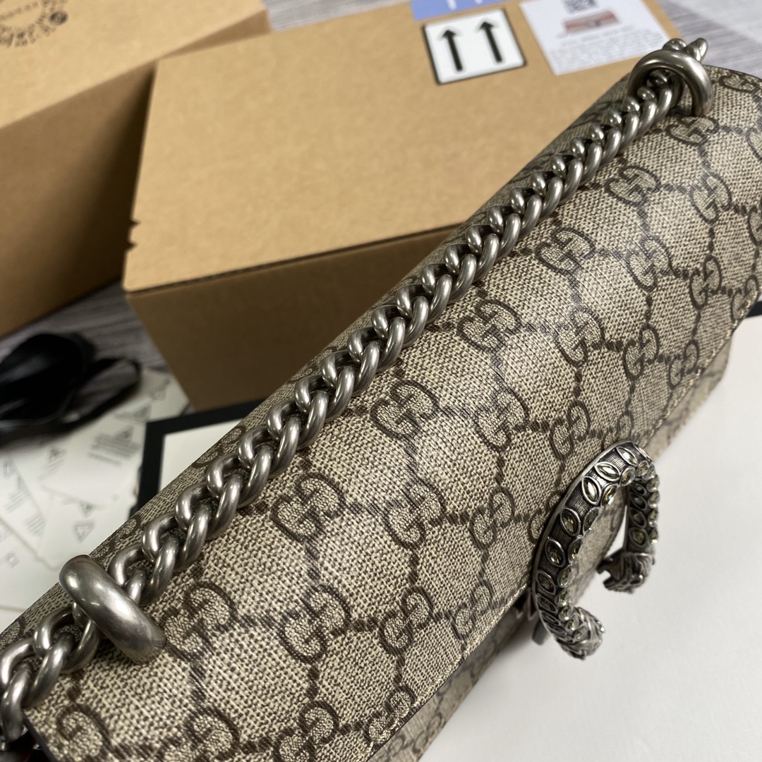 gucci ショルダー バッグ激安通販 斜め掛けバッグ 本革 レザー 品質保証 499623 花柄 レッド_6