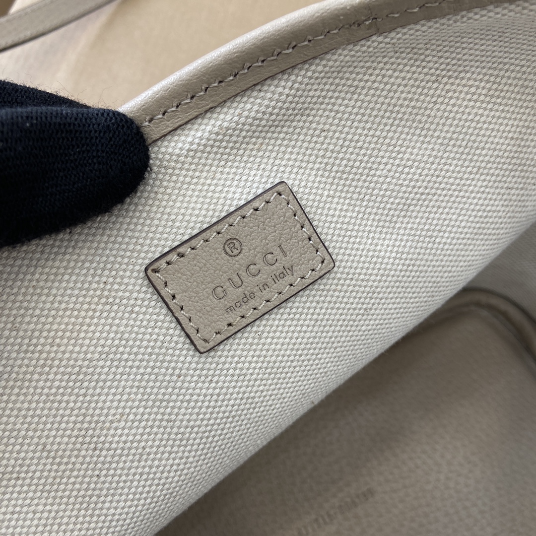 一番安い gucci トート バッグ偽物 ハンドバッグ 本革 レザー 811716 花柄 上質 ホワイト_8