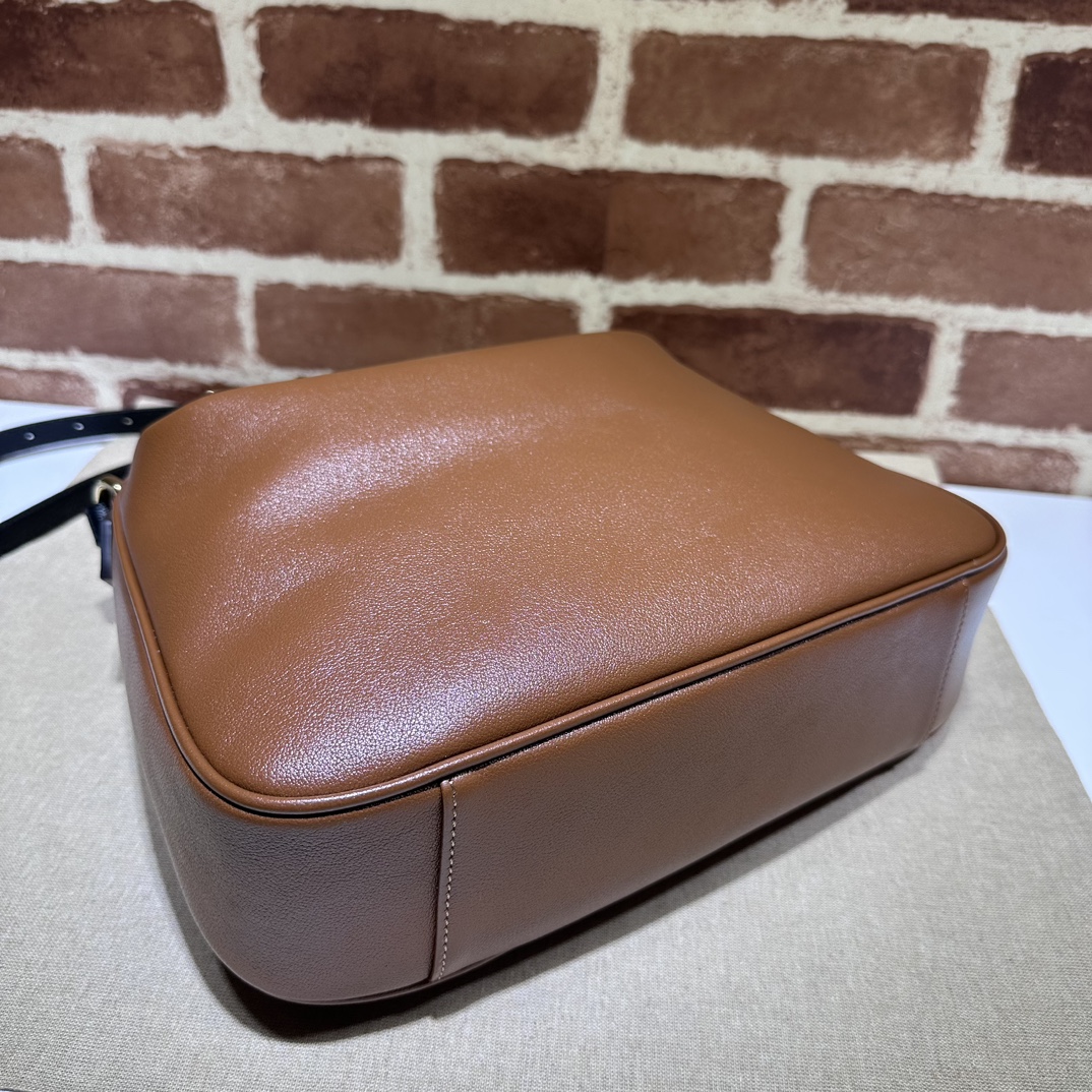 期間限定品 gucci ポーチコピー チェーンバッグ ハンドバッグ 本革 レザー 746124  優雅レディ ブラウン_4