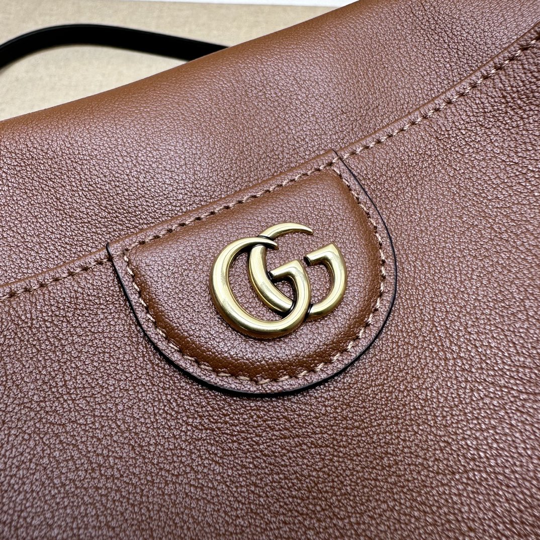 期間限定品 gucci ポーチコピー チェーンバッグ ハンドバッグ 本革 レザー 746124  優雅レディ ブラウン_5