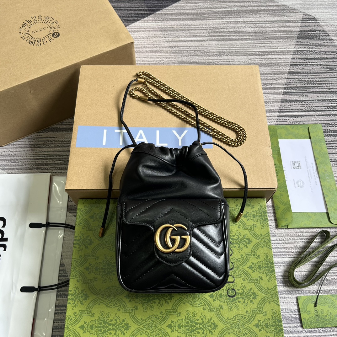 最新到着‼ gucci クラッチ バッグ激安通販 本革 レザー 斜め掛けバッグ ミニ 激安品 ブラック_1