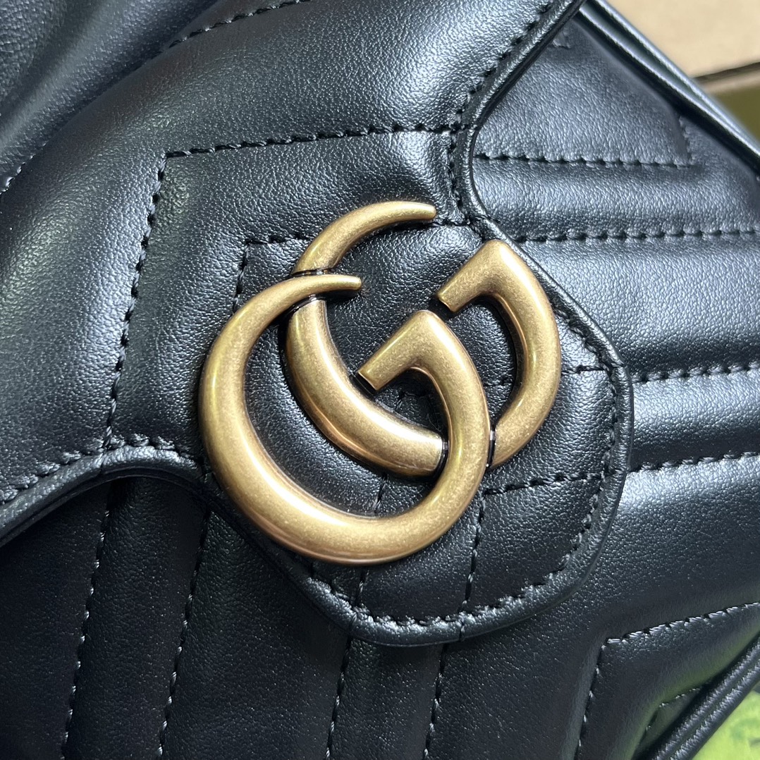 最新到着‼ gucci クラッチ バッグ激安通販 本革 レザー 斜め掛けバッグ ミニ 激安品 ブラック_5
