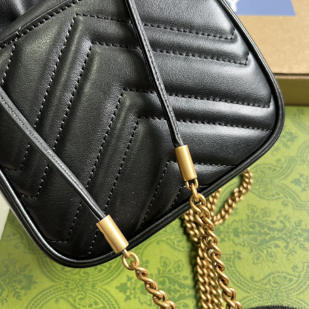最新到着‼ gucci クラッチ バッグ激安通販 本革 レザー 斜め掛けバッグ ミニ 激安品 ブラック_8