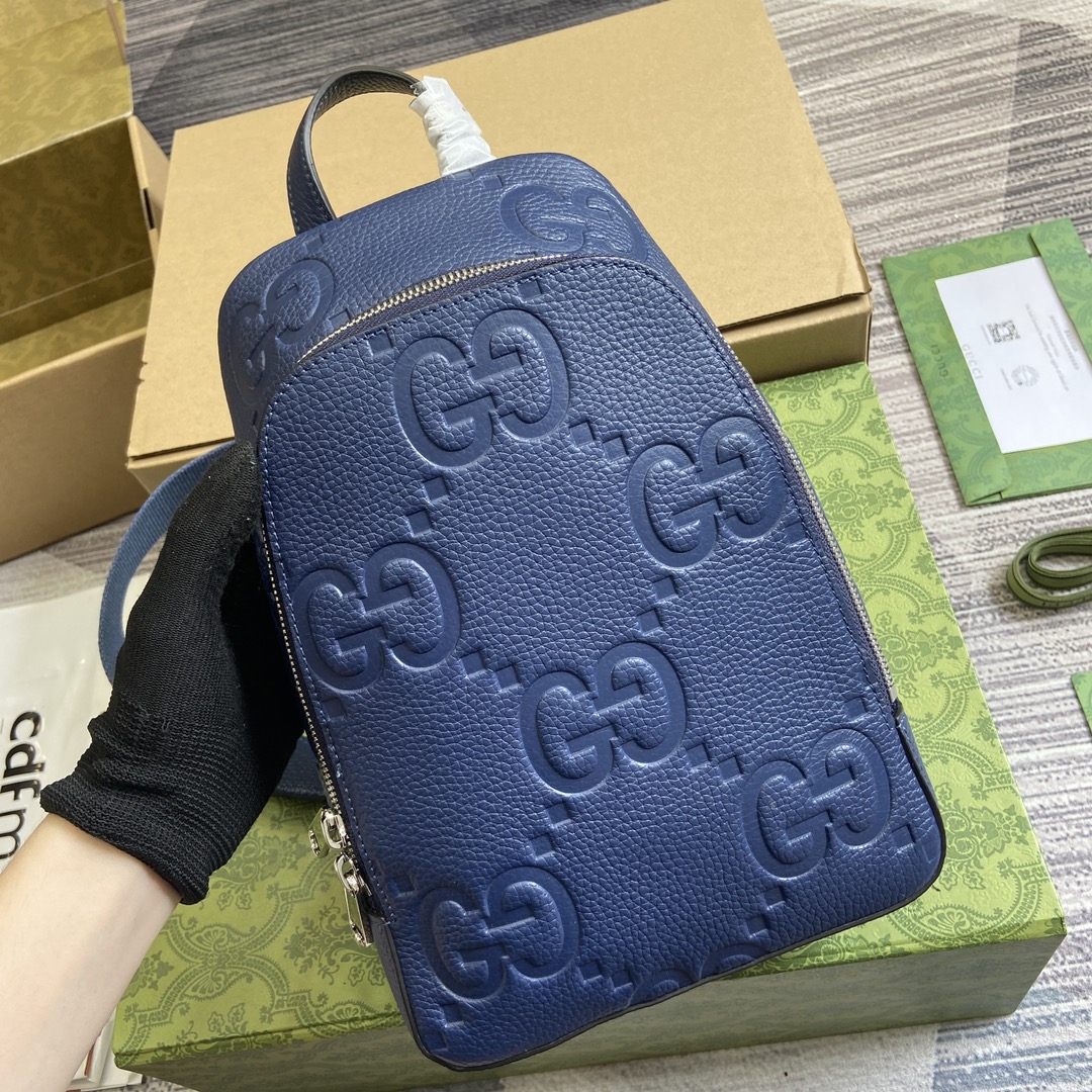 大得価の gucci オフィ ディアコピー 本革 レザー ミニ 斜め掛けバッグ 触り心地が良い ブルー_4