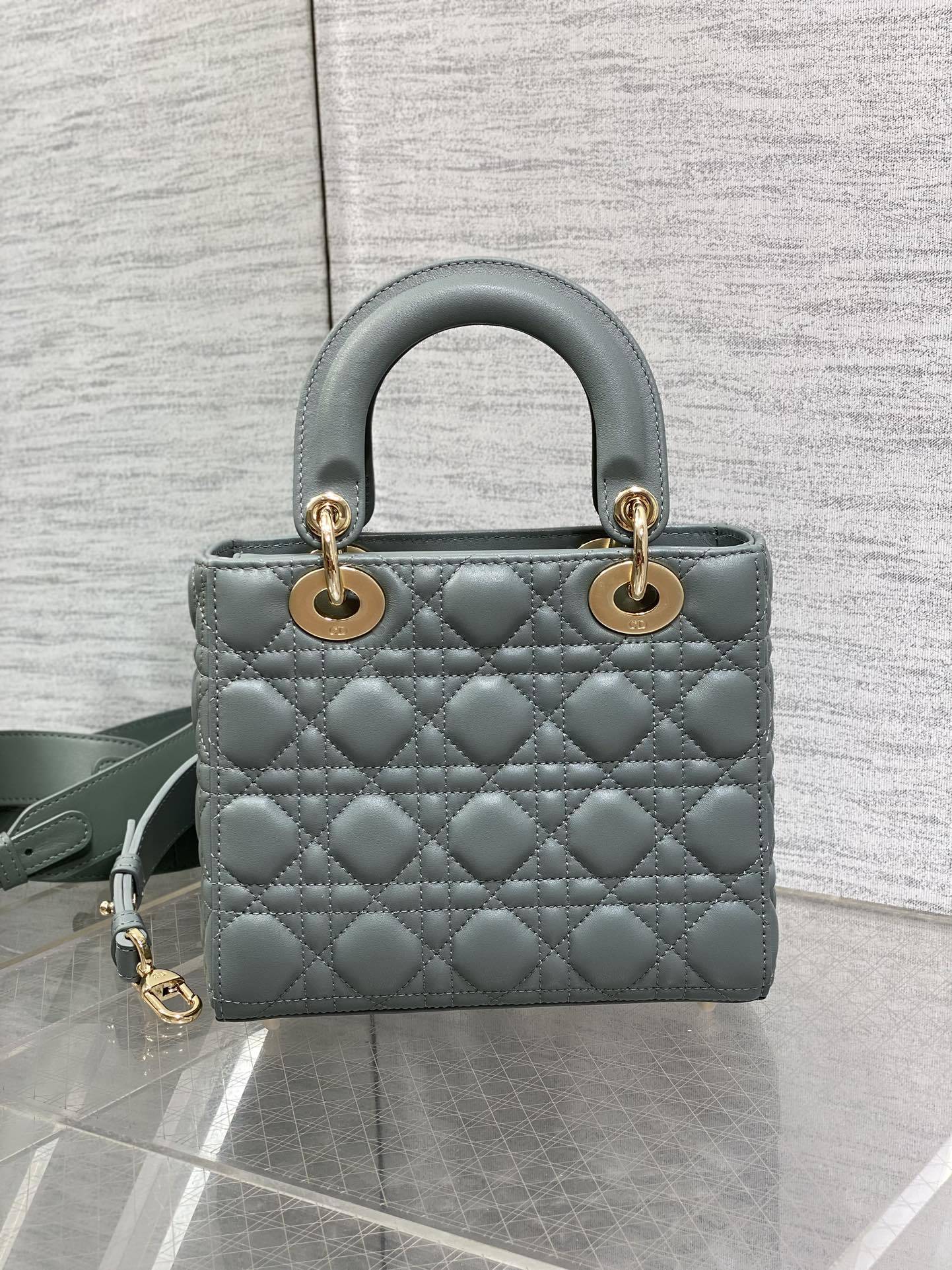 dior バッグ レディース偽物 シンプル 女性バッグ ハンドバッグ 優雅 斜め掛けバッグ 青春風 ブルー_4