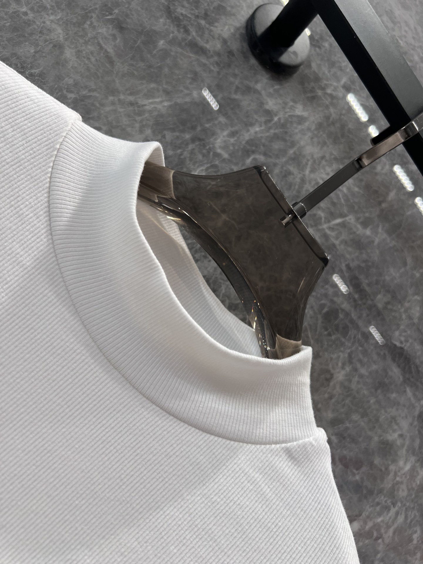 dior レディース tシャツ激安通販 トップス 長袖 ハイネック 純綿 刺繍 シンプル ホワイト_4