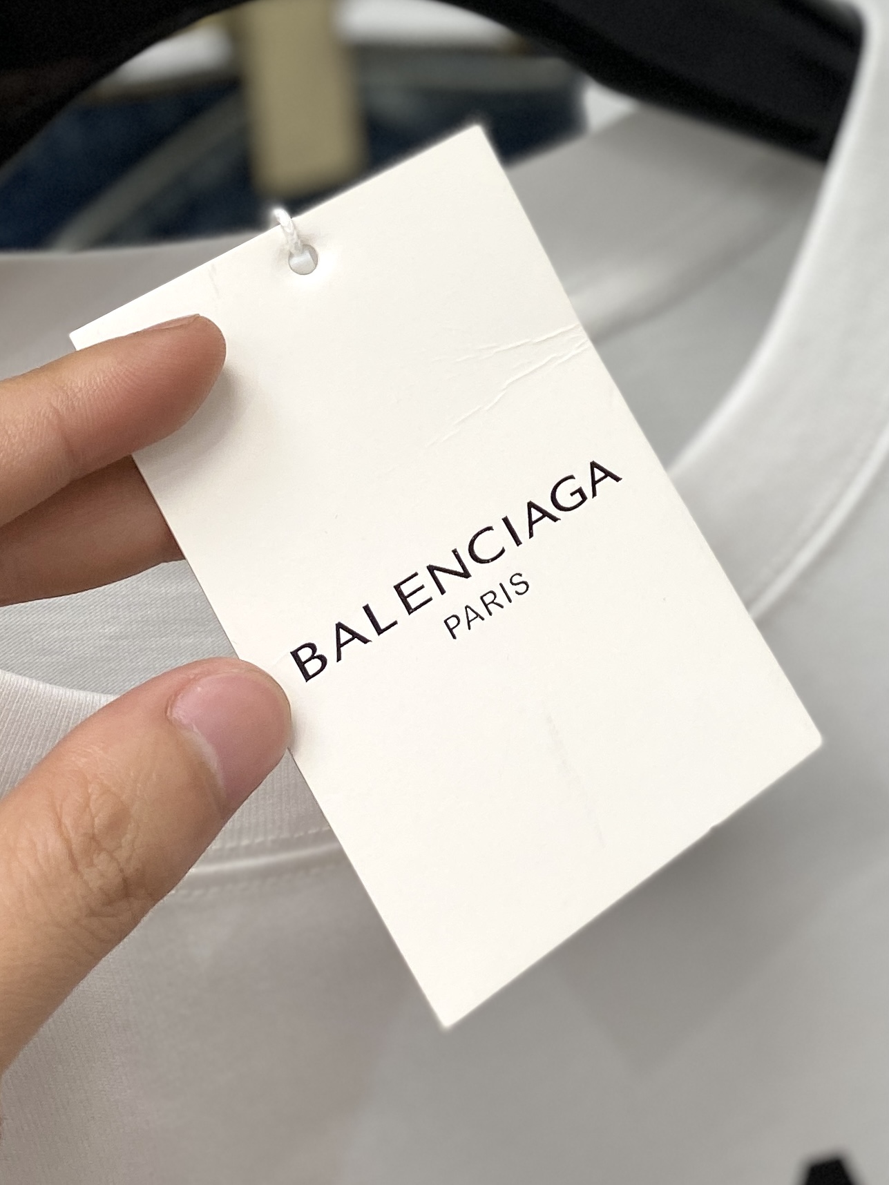 セール開催中バレンシアガ 派手コピー Ｔシャツ 短袖トップス シンプル 100%綿 プリント 男女兼用 ホワイト_4