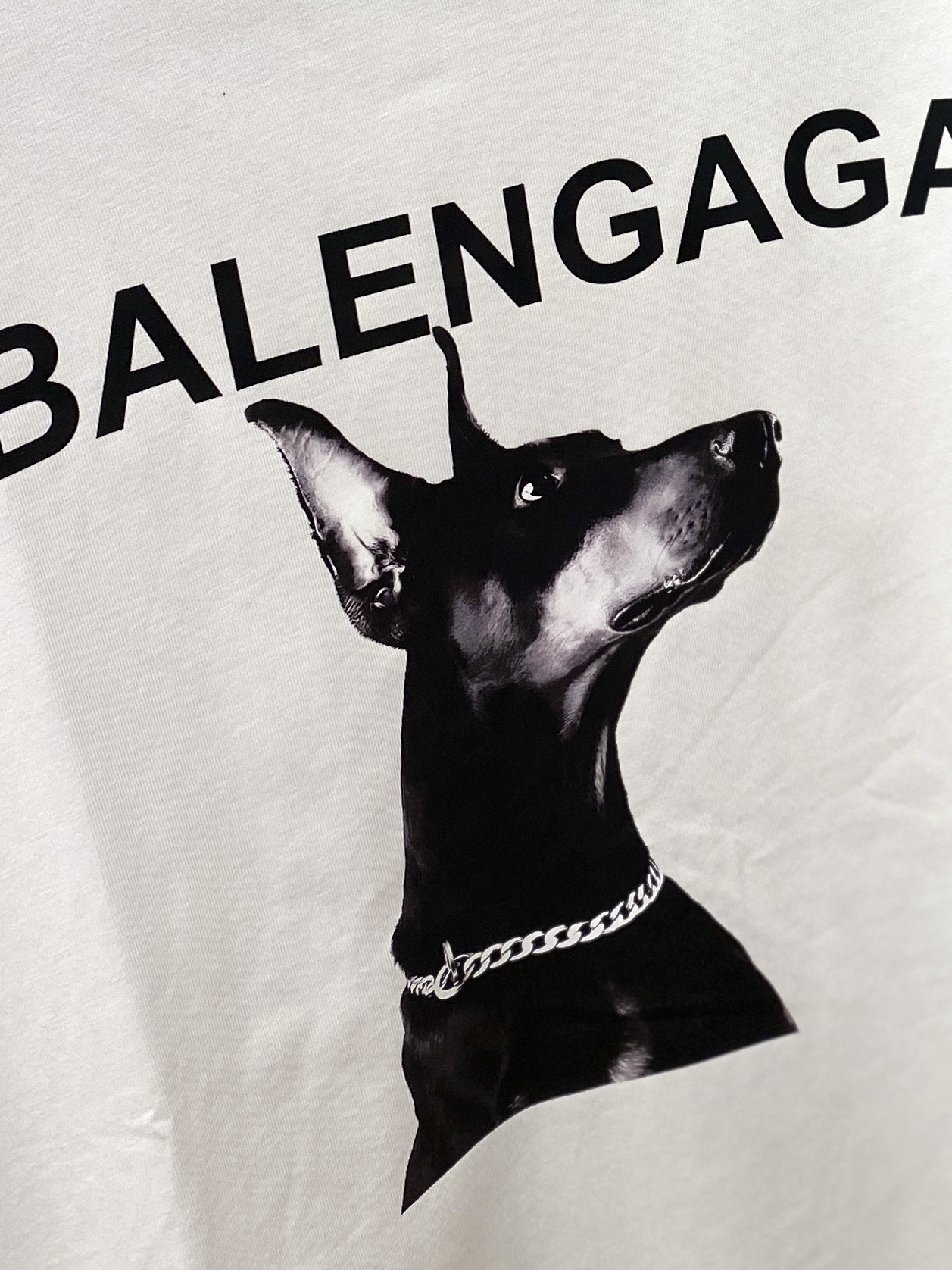 セール開催中バレンシアガ 派手コピー Ｔシャツ 短袖トップス シンプル 100%綿 プリント 男女兼用 ホワイト_5