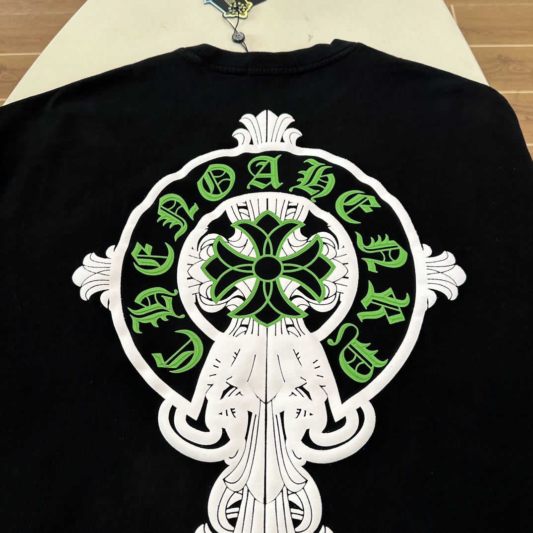 高品質なクロムハーツtシャツサイズコピー 短袖 プリント トップス カジュアル 100％綿 シンプル 多色可選_7