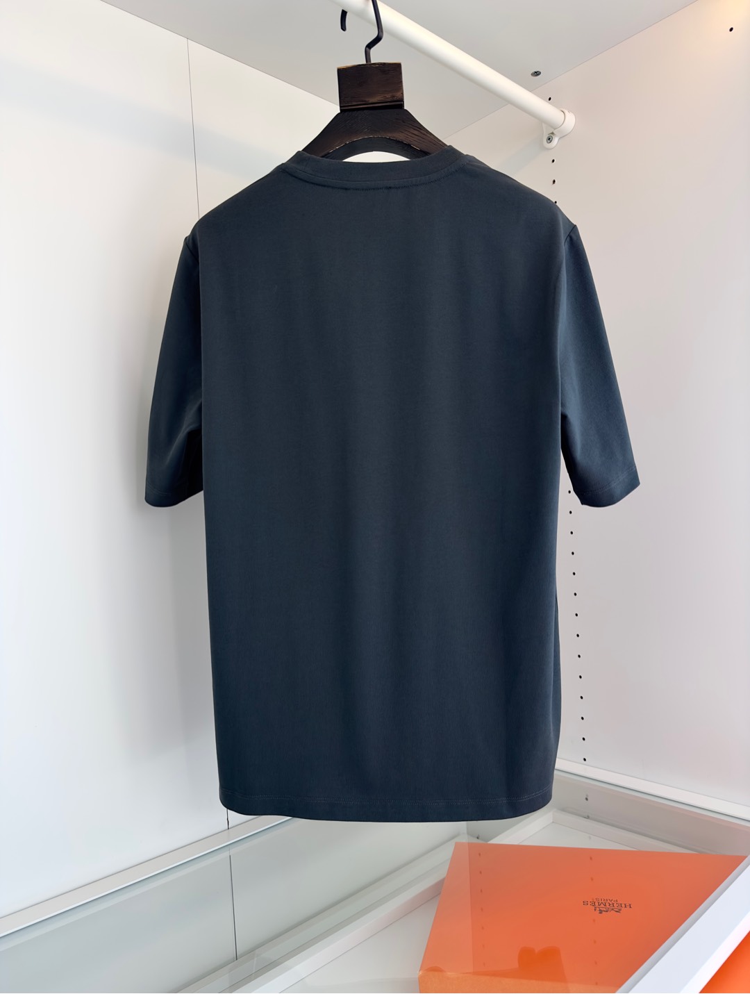 おすすめ エルメス tシャツ 値段スーパーコピー 高品質 トップス 純綿 プリント 柔らかい ブラック_7