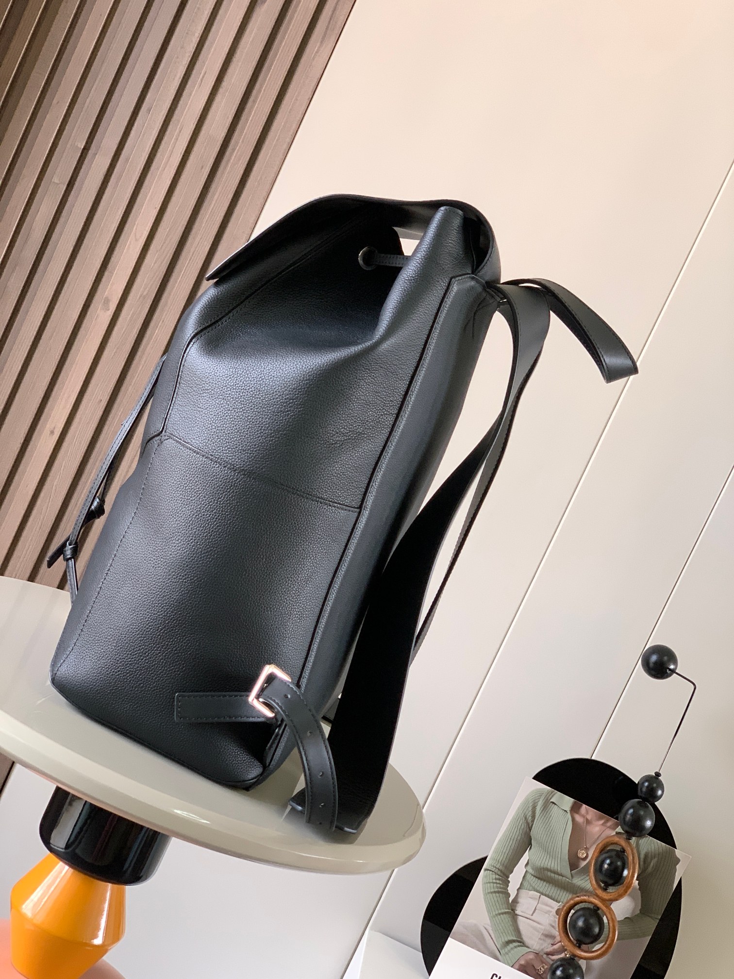 レディース ロエベ バッグスーパーコピー 牛革 バックバッグ 旅行 通学 ファッション 大容量 9031 ブラック_2
