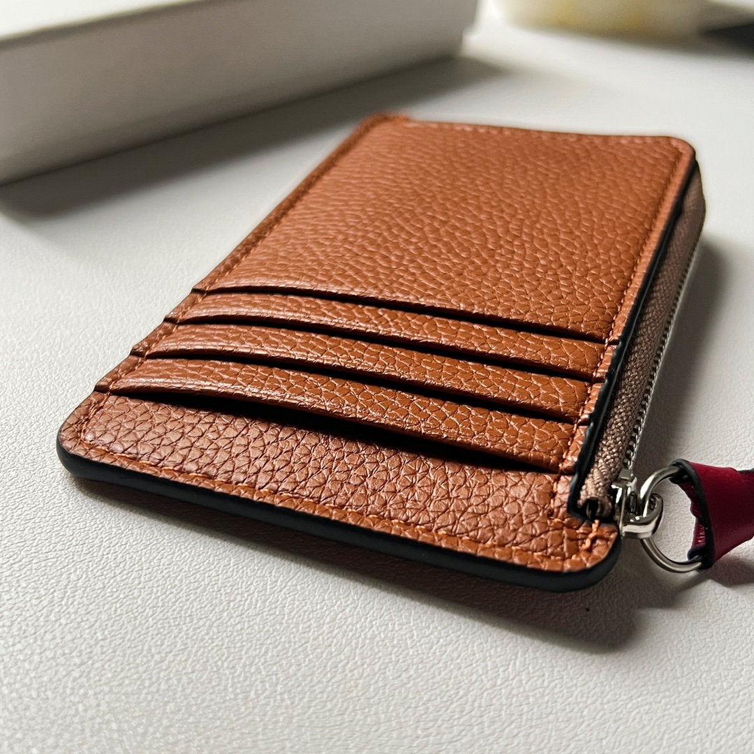超激得の新品 ロエベ 財布 購入偽物 カートバッグ コインケース 便利 レザー 牛革 ブラウン_6