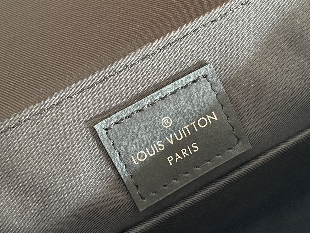 LV ヴィトン バッグ 綺麗にするＮ級品 斜め掛けバッグ レザー 牛革 上質商品 M46255 ブラック_3