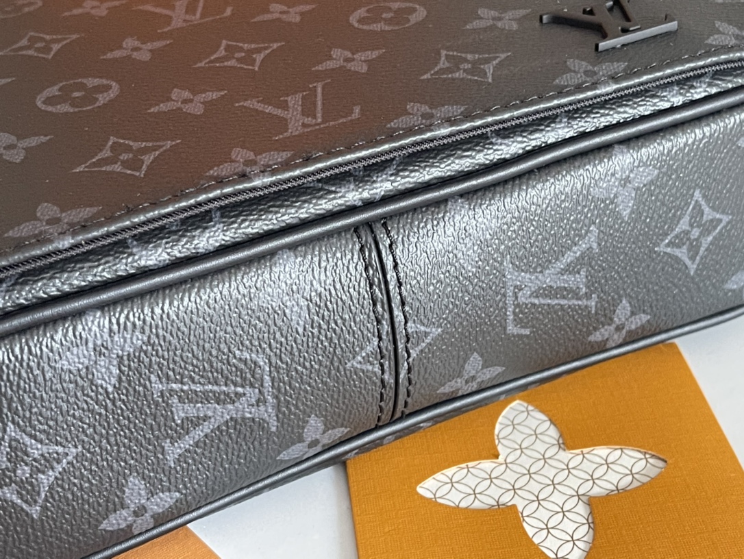 LV ヴィトン バッグ 綺麗にするＮ級品 斜め掛けバッグ レザー 牛革 上質商品 M46255 ブラック_4