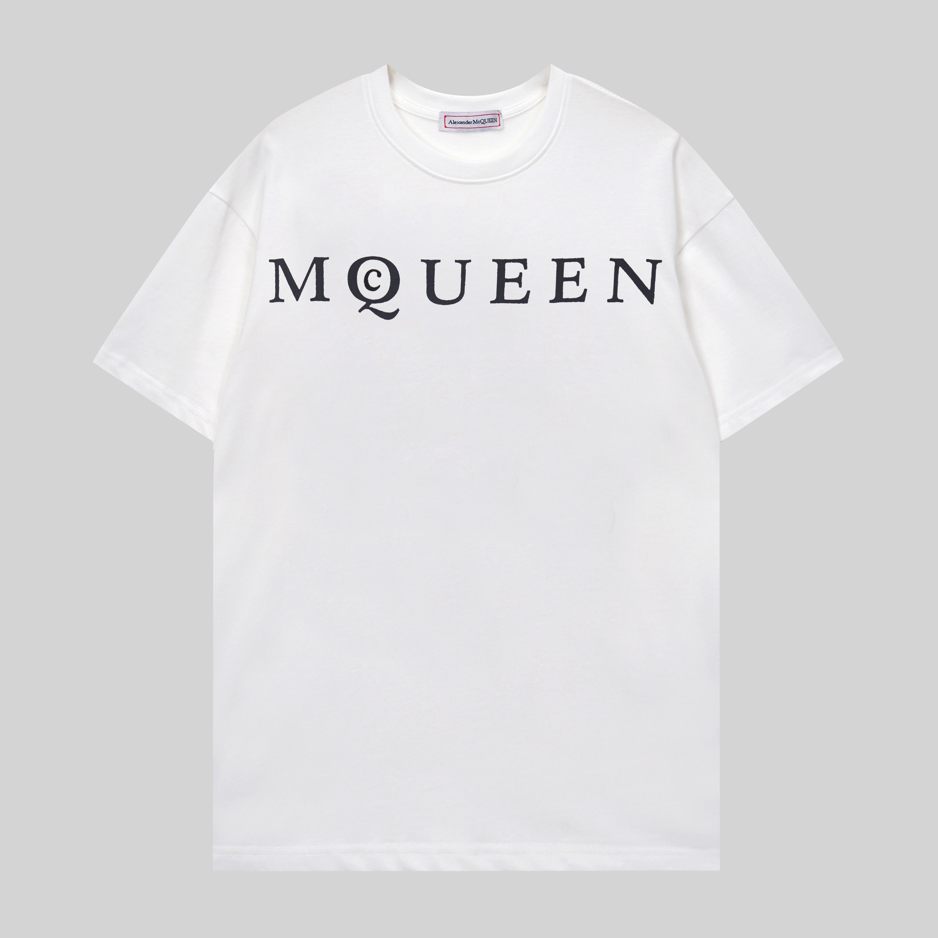 アレキサンダー マックイーンtシャツコピー 純綿 トップス 短袖 プリント コットン 多色可選_4