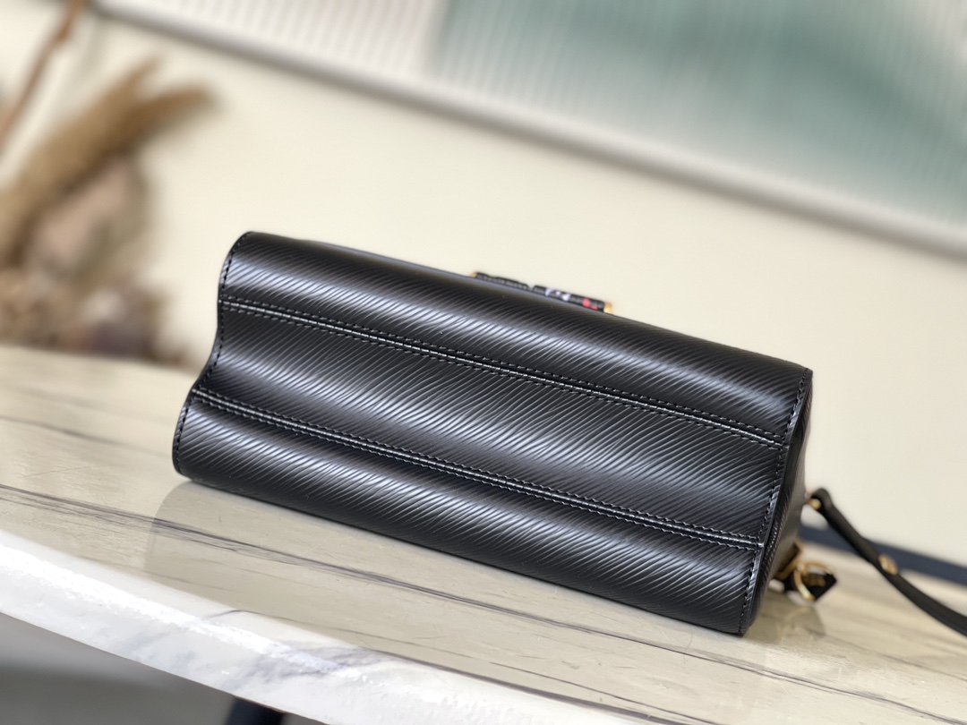 ルイヴィトンバッグ 黒スーパーコピー ハンドバッグ 牛革 レザー 斜め掛けバッグ M13243 ブラック_4