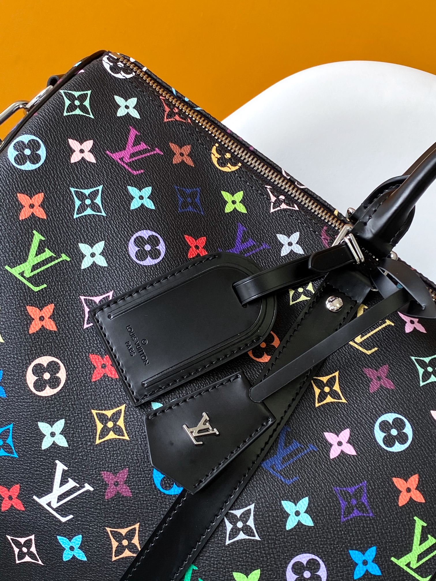 ヴィトン バッグ 色移りＮ級品 ハンドバッグ 牛革 レザー 旅行バッグ 大容量   M13745 ブラック_5