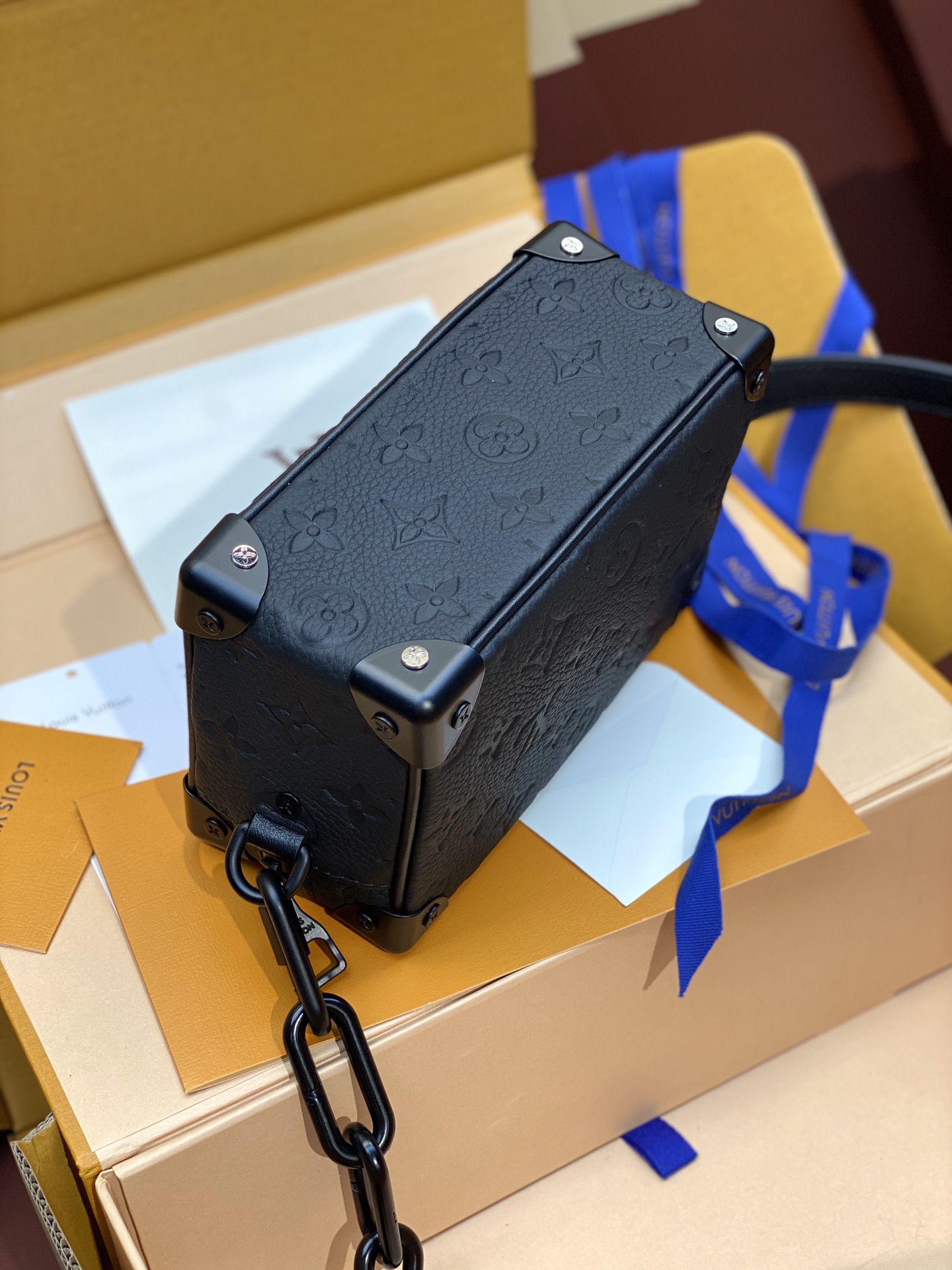 特別デザイン ルイヴィトンバッグ アウトレットコピー 斜め掛けバッグ M55702 長方形 ブラック_5